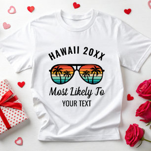 Individuelle Familienurlaubsgruppe Sommerferien T-Shirt