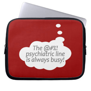 Individuelle Farbe Notebook-Ärmel der psychiatrisc Laptopschutzhülle