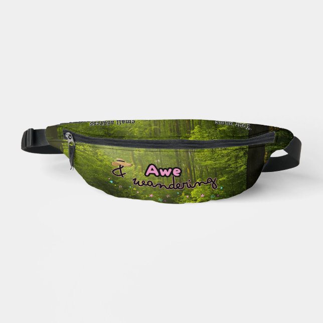 Individuelle Forstbumtasche Bauchtasche (Vorderseite)