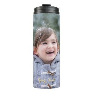 Individuelle Foto-Reise aus Edelstahl Thermosbecher