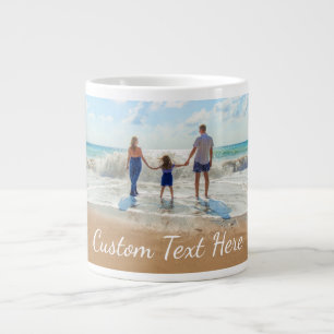 Individuelle Foto- und Textcoffee-Tasse - Ihr eige Jumbo-Tasse