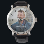 Individuelle Foto Vater Mama Armbanduhr<br><div class="desc">Custom Foto Vater Mama Personalize Watch personalize für Familie,  Mutter,  Vater,  Sohn und Tochter.</div>