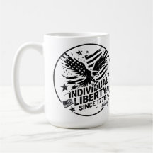 Individuelle Freiheit seit 1776 Patriotisch