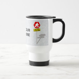 Individuelle Funny Hockey Goalie Travel Mug Reisebecher