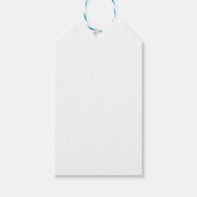 Individuelle Geschenkanhänger | Glitzer, Gold und  (Vorderseite)