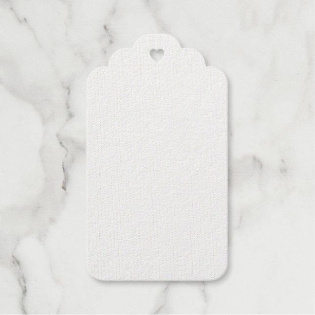 Individuelle Geschenkanhänger | Personalisierter U (Vorderseite)
