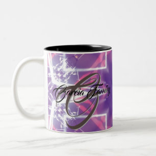Individuelle Geschenke für die großartige Familie Zweifarbige Tasse