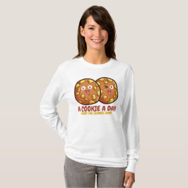 Individuelle Gestaltung eines Cookies im Tagesdesi T-Shirt