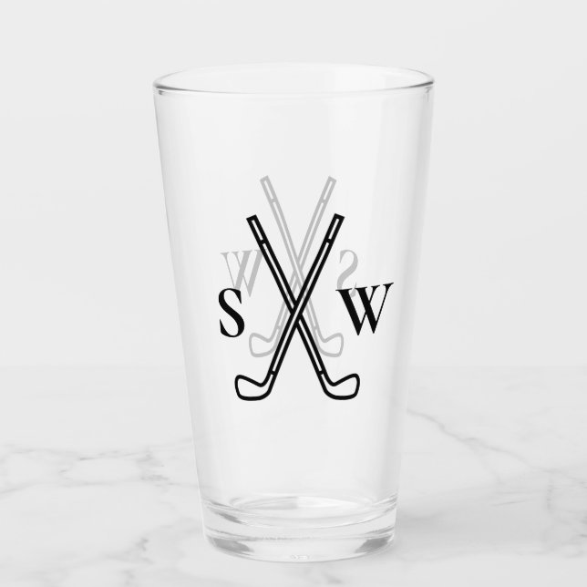 Individuelle Gestaltung Ihres eigenen Golfthemas M Glas (Vorderseite)