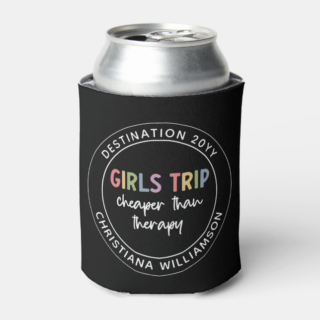 Individuelle Girls Reise billiger als Therapiemädc Dosenkühler (Kanne Vorderseite)