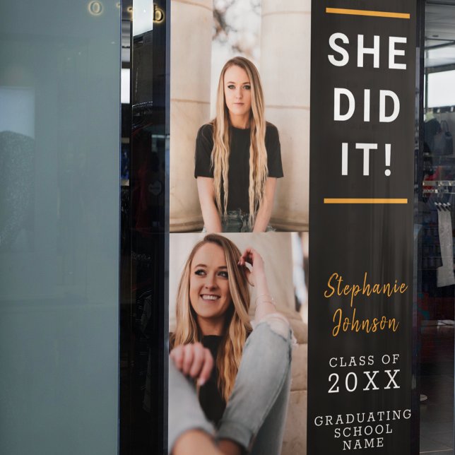 Individuelle Graduierung Foto Celebration Banner (Von Creator hochgeladen)