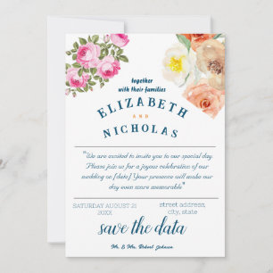 individuelle Hochzeitseinladung, Hochzeit Einladung
