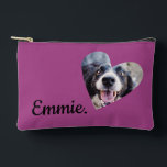 Individuelle Hundewand Makeup Beutel Kosmetiktüte<br><div class="desc">Behalt dein Make-up stilvoll mit diesem lustigen, maßgeschneiderten Kosmetikbeutel für Hunde. Dieser Zubehörbeutel verfügt über einen bequemen Reißverschluss, um das Wesentliche sicher behalten. Dieser personalisierte Beutel eignet sich perfekt für Hundemütter und kann auch als individueller Bleistiftkoffer oder Kosmetikbeutel verwendet werden. Zeigen Sie Ihre Liebe für Ihren Hund mit dieser speziellen...</div>