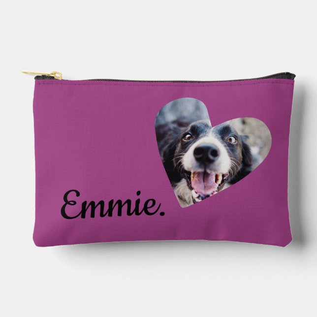 Individuelle Hundewand Makeup Beutel Kosmetiktüte (Vorderseite)