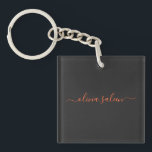 Individuelle Karotten und Nero personalisiert Schlüsselanhänger<br><div class="desc">Individuelle Carrot und Nero personalisierter Schlüsselanhänger mit stilvollem Karotten Schriftart auf Nero Hintergrund. Personalisieren Sie es jetzt; klicken Sie auf die Schaltfläche Anpassen,  um Ihren Namen hinzuzufügen.</div>