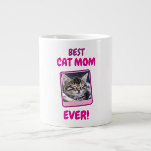 INDIVIDUELLE KATZENMUTTER MUTTER JEDES HAUSTIER LI Jumbo-Tasse