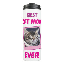 INDIVIDUELLE KATZENMUTTER MUTTER TIER LIEBE MUTTER THERMOSBECHER