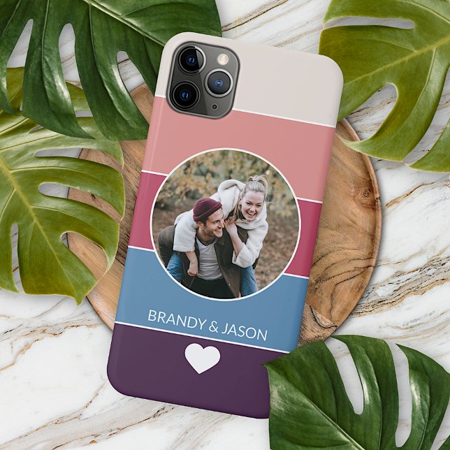 Individuelle Klassik Romantische Liebe Herz und Ih iPhone Hülle (Von Creator hochgeladen)