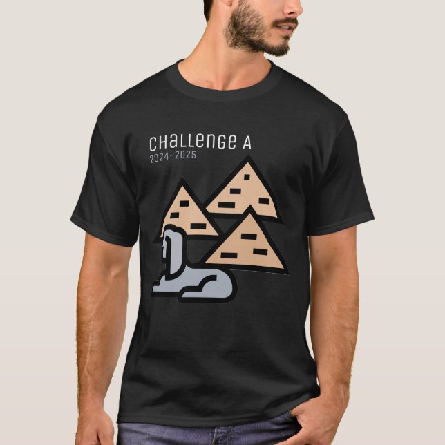 Individuelle klassische Gespräche Challenge Shirt  (Vorderseite)