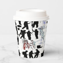 Individuelle künstlerische Kaffeekassen
