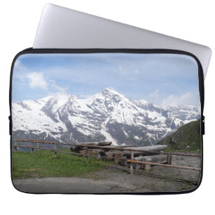Individuelle Laptop-Ärmel in den Alpen Laptopschutzhülle