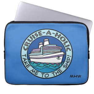 Individuelle Laptop-Ärmel mit Kreuzfahrtschiff-A-H Laptopschutzhülle
