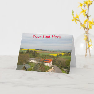 Individuelle luxemburgische Landschaft Karte