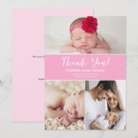 Individuelle Mehrfach-Fotos Soft Pink Baby Girl Du