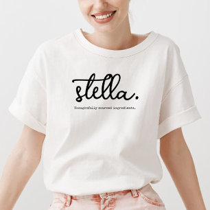 Individuelle Moderne Hinzufügen der Typografie Ihr T-Shirt