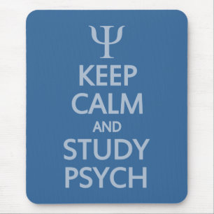 Individuelle Mousepad behalt Calm & Study Psych