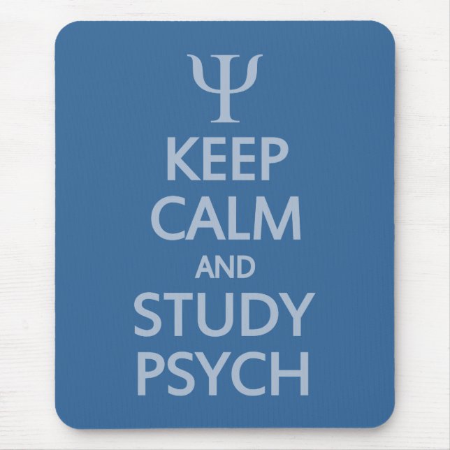 Individuelle Mousepad behalt Calm & Study Psych (Vorne)