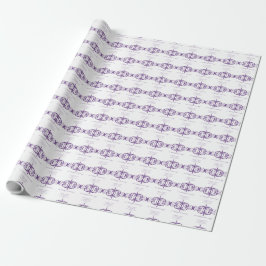 Individuelle Name, 50. Hochzeitstag bis Paar Geschenkpapier