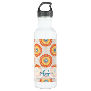 Individuelle Name Aegean Summer Radiant Dot Mandal Edelstahlflasche