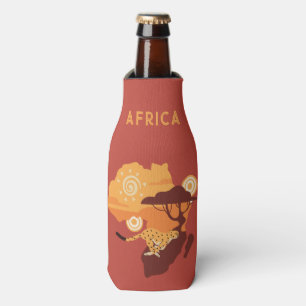 Individuelle Name Afrika Flaschenkühler