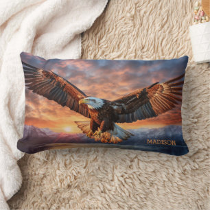 Individuelle Name American Eagle Lendenkissen
