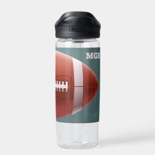 Individuelle Name American Football Trinkflasche
