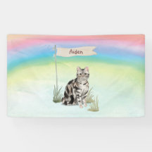 Individuelle Name American Kurz Hair Pet Cat