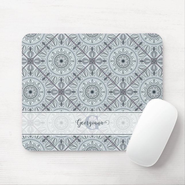 Individuelle Name Art Deco Parco Civico-Ciani Mousepad (Mit Mouse)