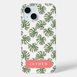 Individuelle Name aus Palmblättern Case-Mate iPhone Hülle