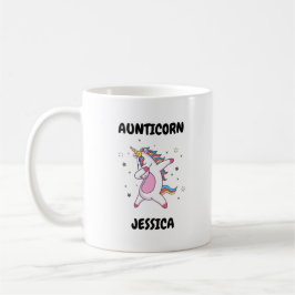 Individuelle Name Auticorn Kaffeetasse