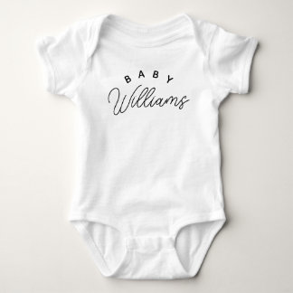 Individuelle Name Baby Bodysuit, Babygeschenk Baby Strampler