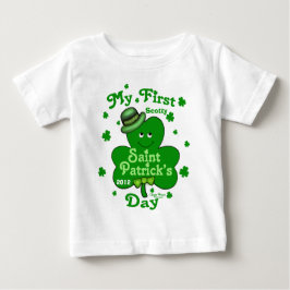Individuelle Name Baby Boy's First St. Patrick's D T-shirt