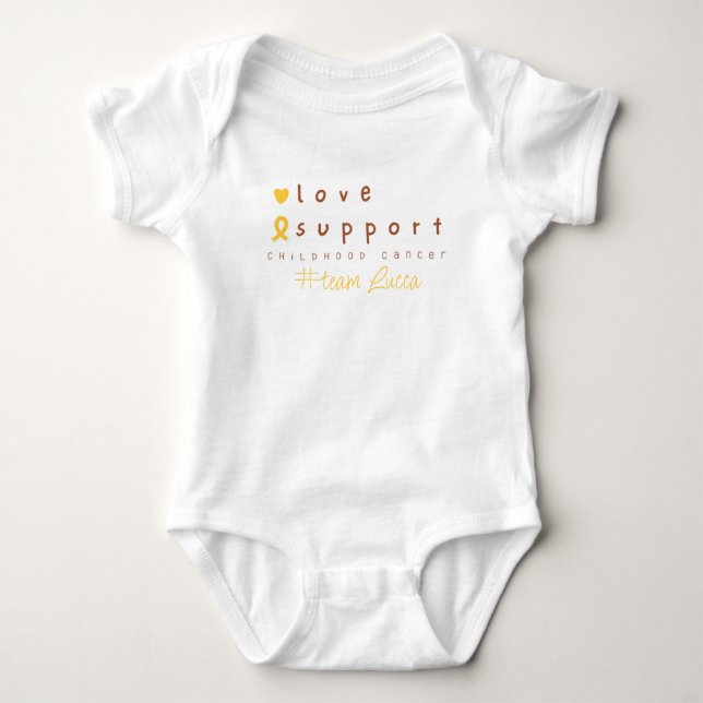 individuelle Name Baby One Piece Strampler (Vorderseite)
