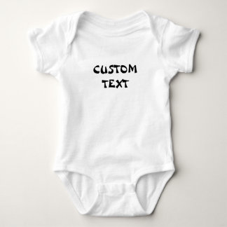 Individuelle Name Baby, Personalisierter Text Baby Strampler