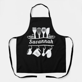 Individuelle Name Backen Kochen Koch Küche Küche K Schürze