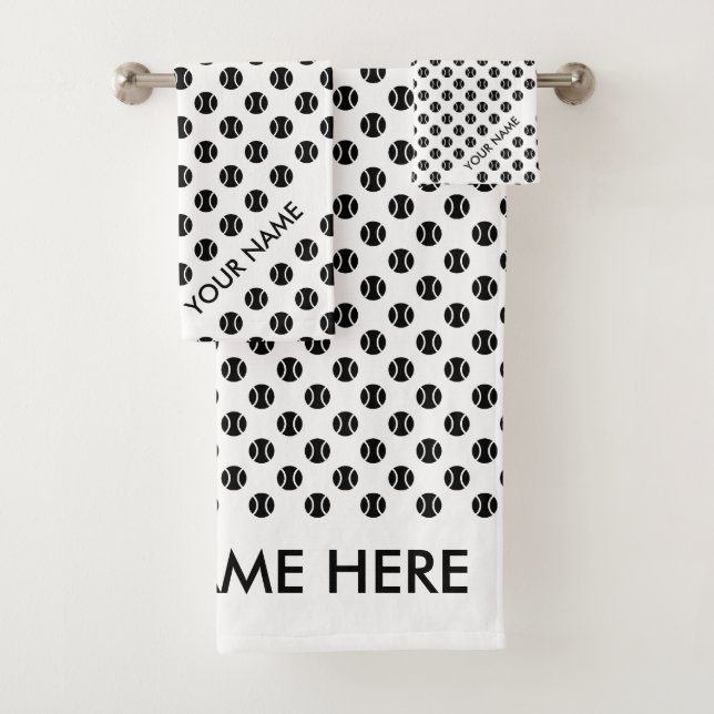 Individuelle Name Badhandtuch Set (Insitu)
