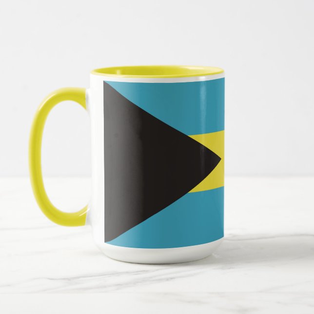 Individuelle Name Bahamas Flag Tasse (Links)