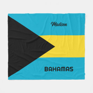 Individuelle Name Bahamas Fleecedecke