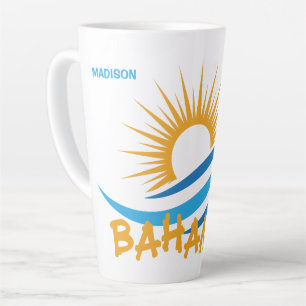 Individuelle Name Bahamas Milchtasse
