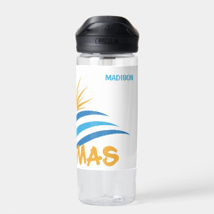 Individuelle Name Bahamas Trinkflasche